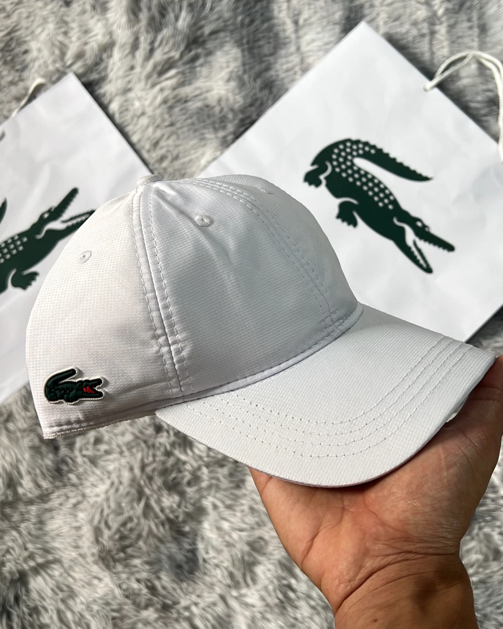 Boné Sport Lacoste Branco